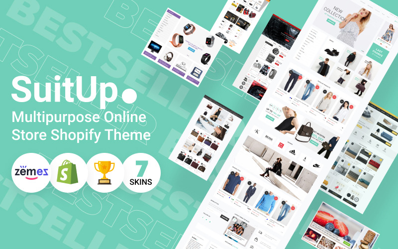 универсальный интернет-магазин shopify theme