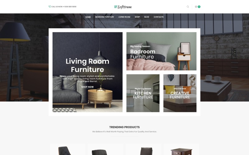 мебельный интернет магазин elementor woocommerce theme