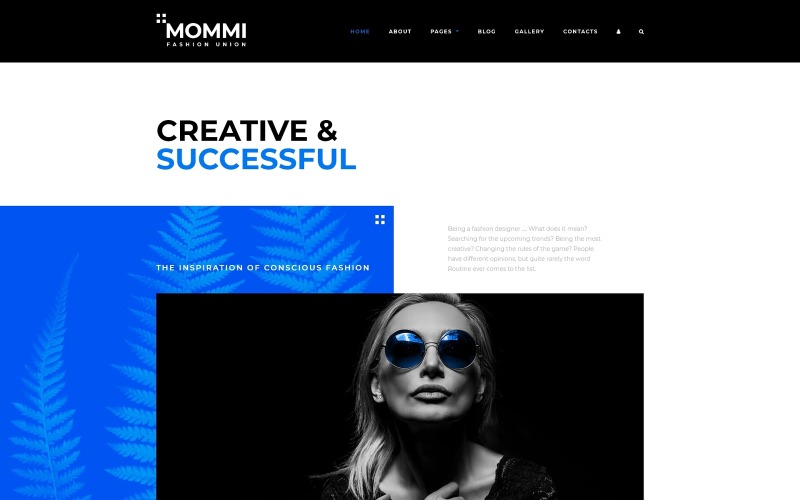 шаблон fashion union joomla