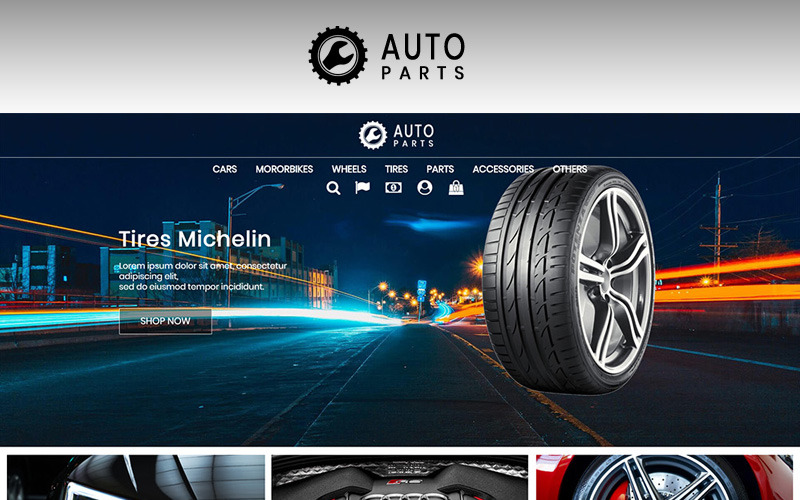 auto moto parts prestashop тема