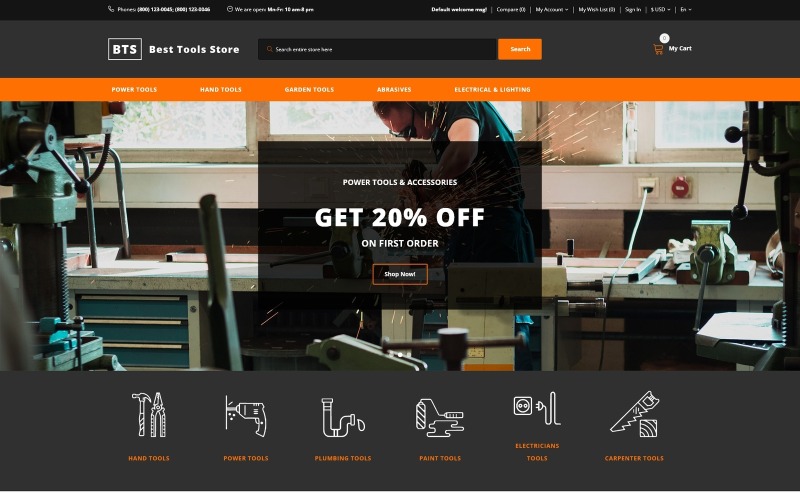 лучшие инструменты магазина opencart шаблон