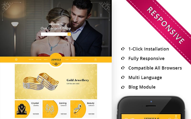 адаптивный премиум шаблон opencart