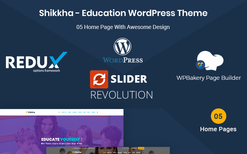 тема wordpress education &amp; lms