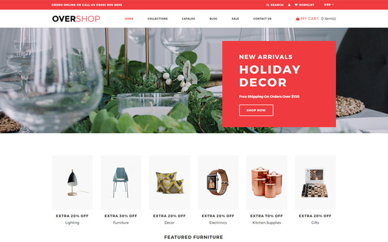 оптовый магазин modern shopify тема