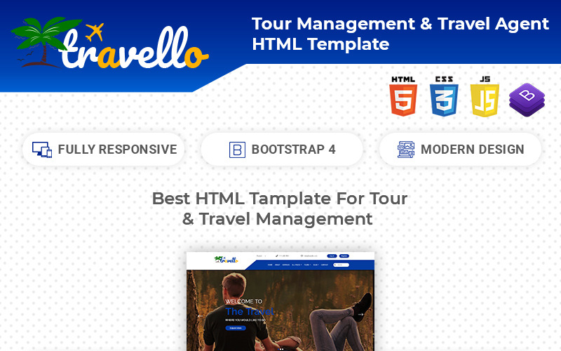 travello html шаблон сайта