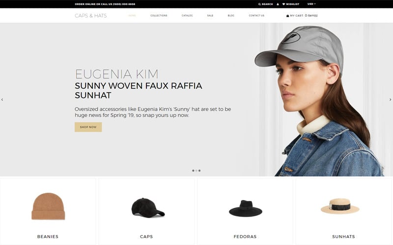 модная многостраничная элегантная тема shopify