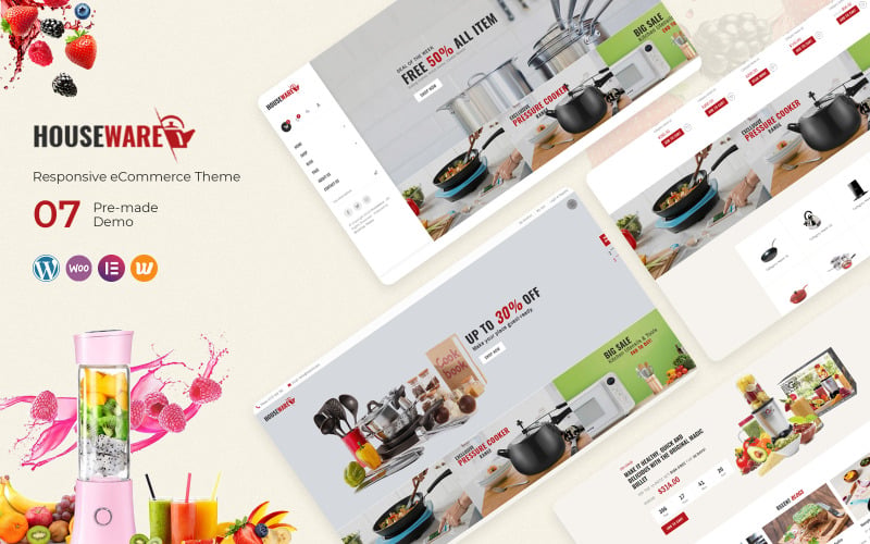 отзывчивая тема woocommerce
