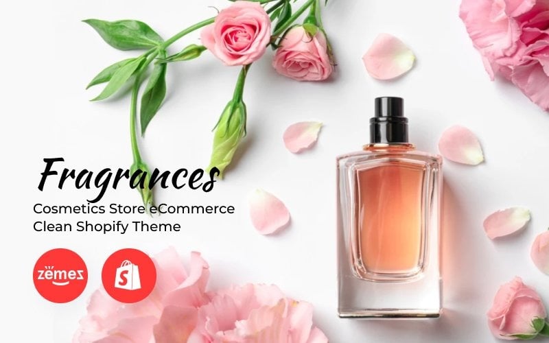 магазин косметики ecommerce clean shopify theme