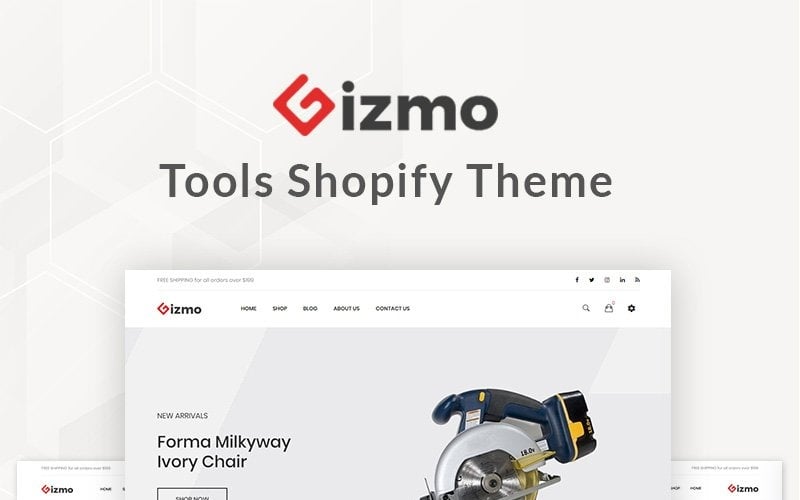инструменты shopify тема