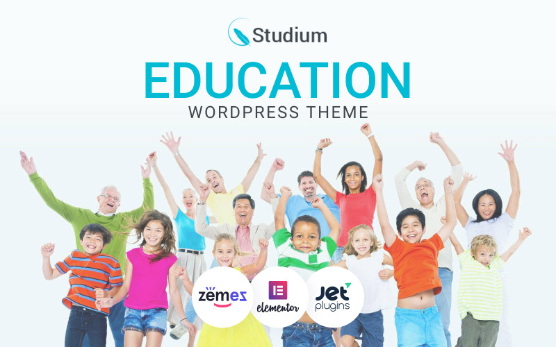 образование многоцелевая современная тема wordpress elementor
