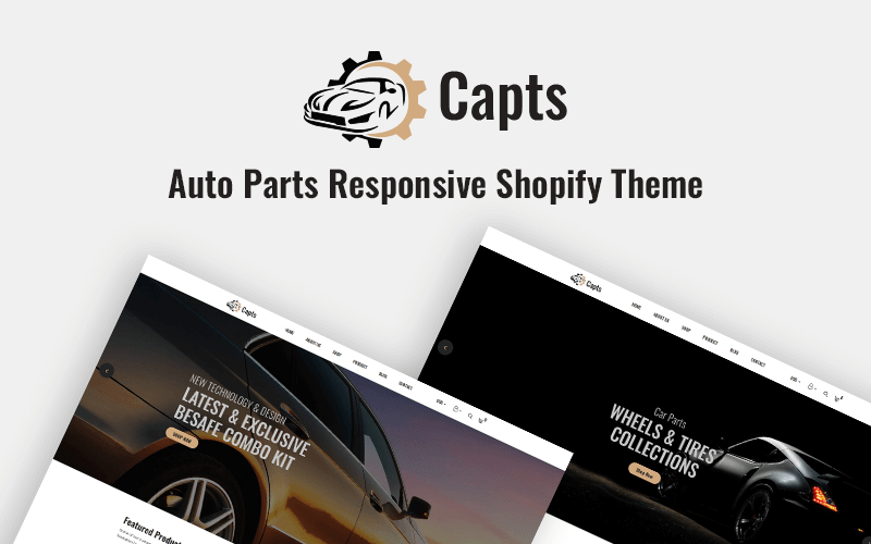 отзывчивая тема shopify для автозапчастей