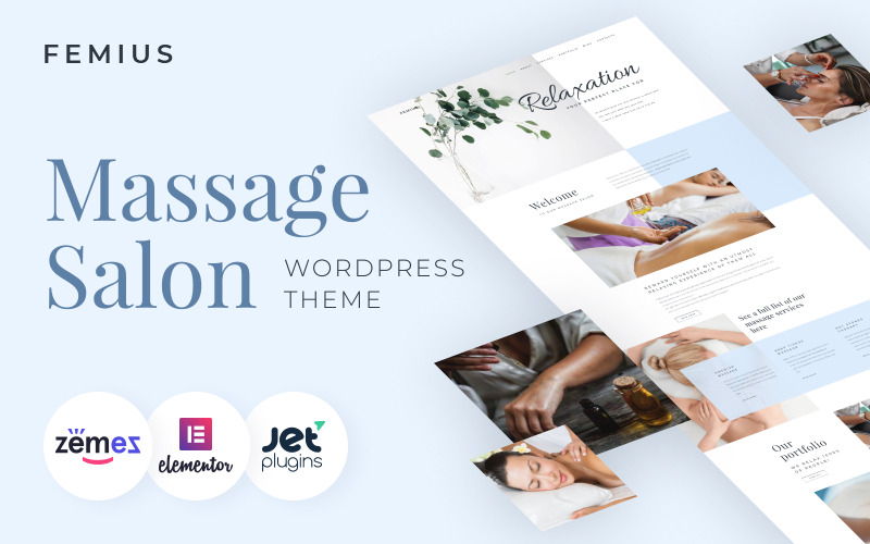 используйте минимальную тему wordpress elementor