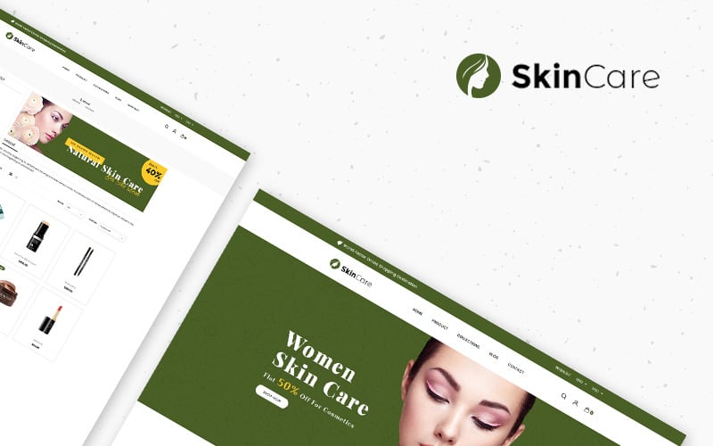 магазин косметики shopify тема