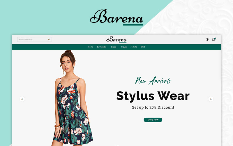 шаблон opencart fashion banera premium store
