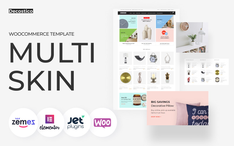 современная интерьерная мебель elementor woocommerce theme