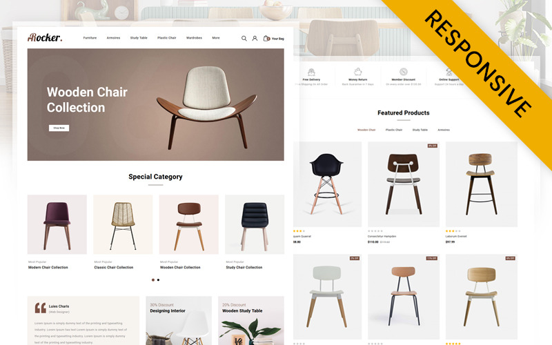 Furniture Store OpenCart Template