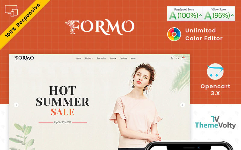шаблон opencart formo fashion store