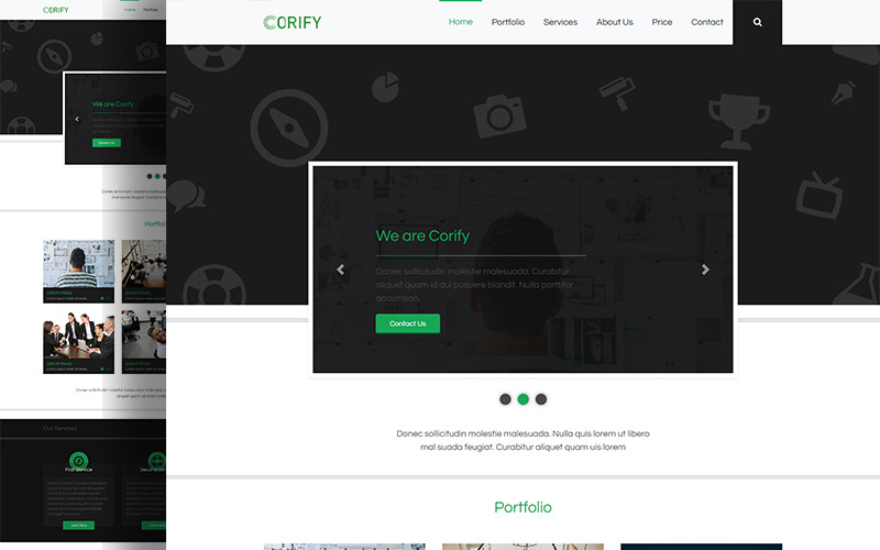 Multipurpose Modern Bootstrap Landing Page Template