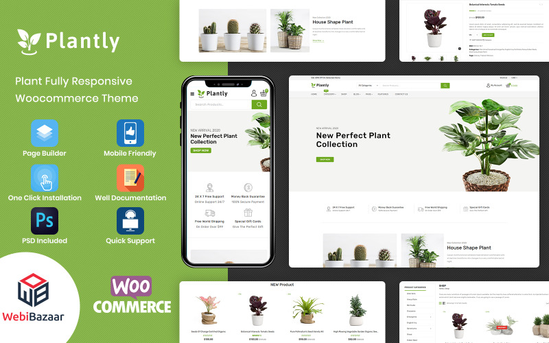 тема woocommerce plants and nursery