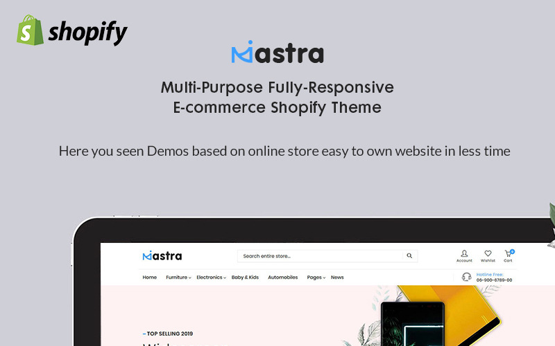 отзывчивая тема multistore shopify