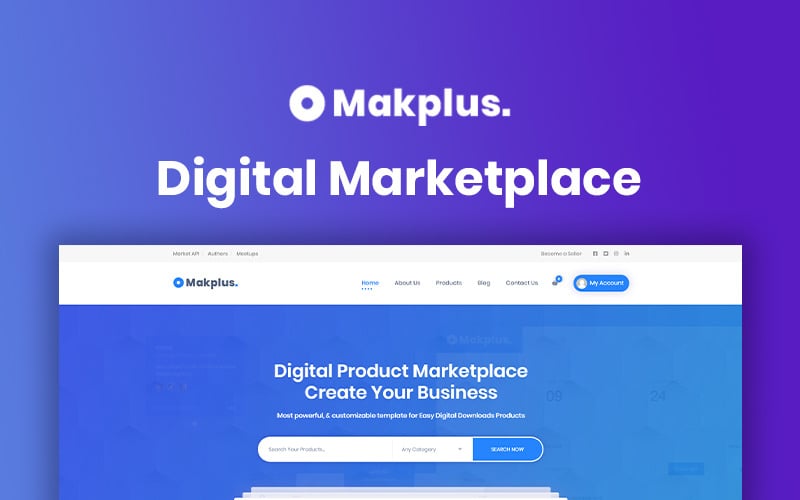 тема wordpress digital marketplace