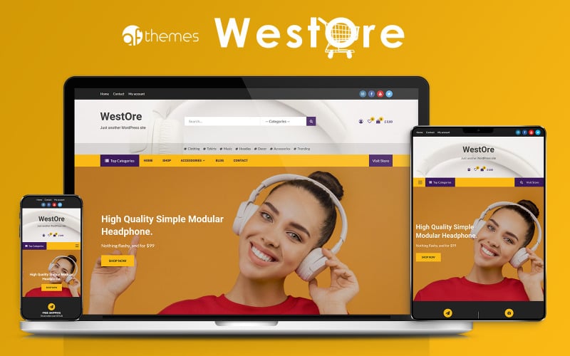 цель тема woocommerce
