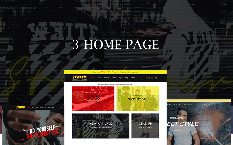 STREETWEAR FASHION PrestaShop Theme