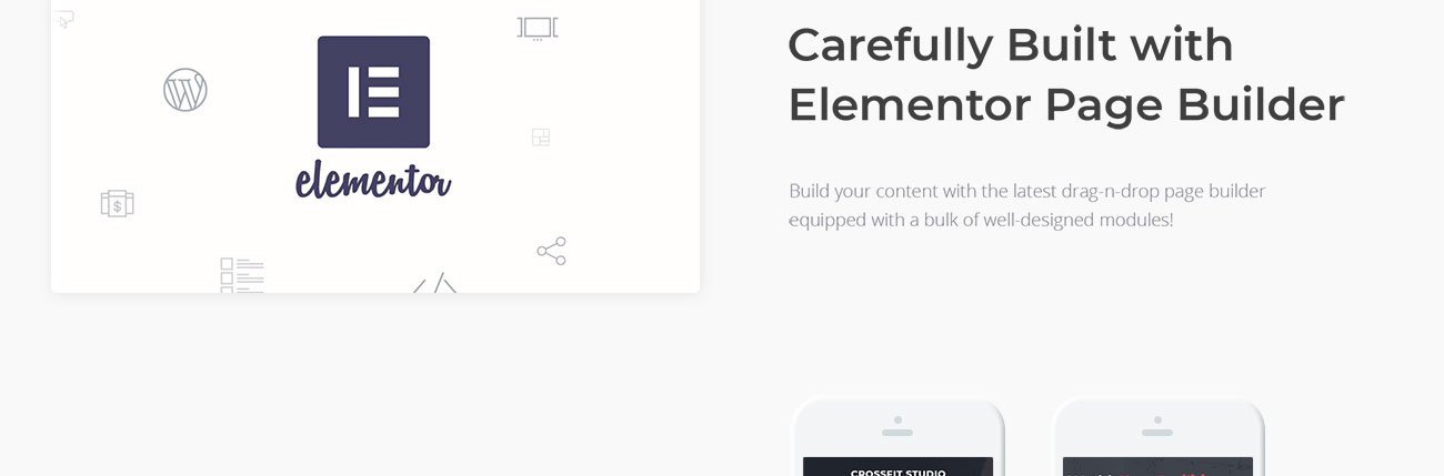 crossfit sport wordpress elementor theme