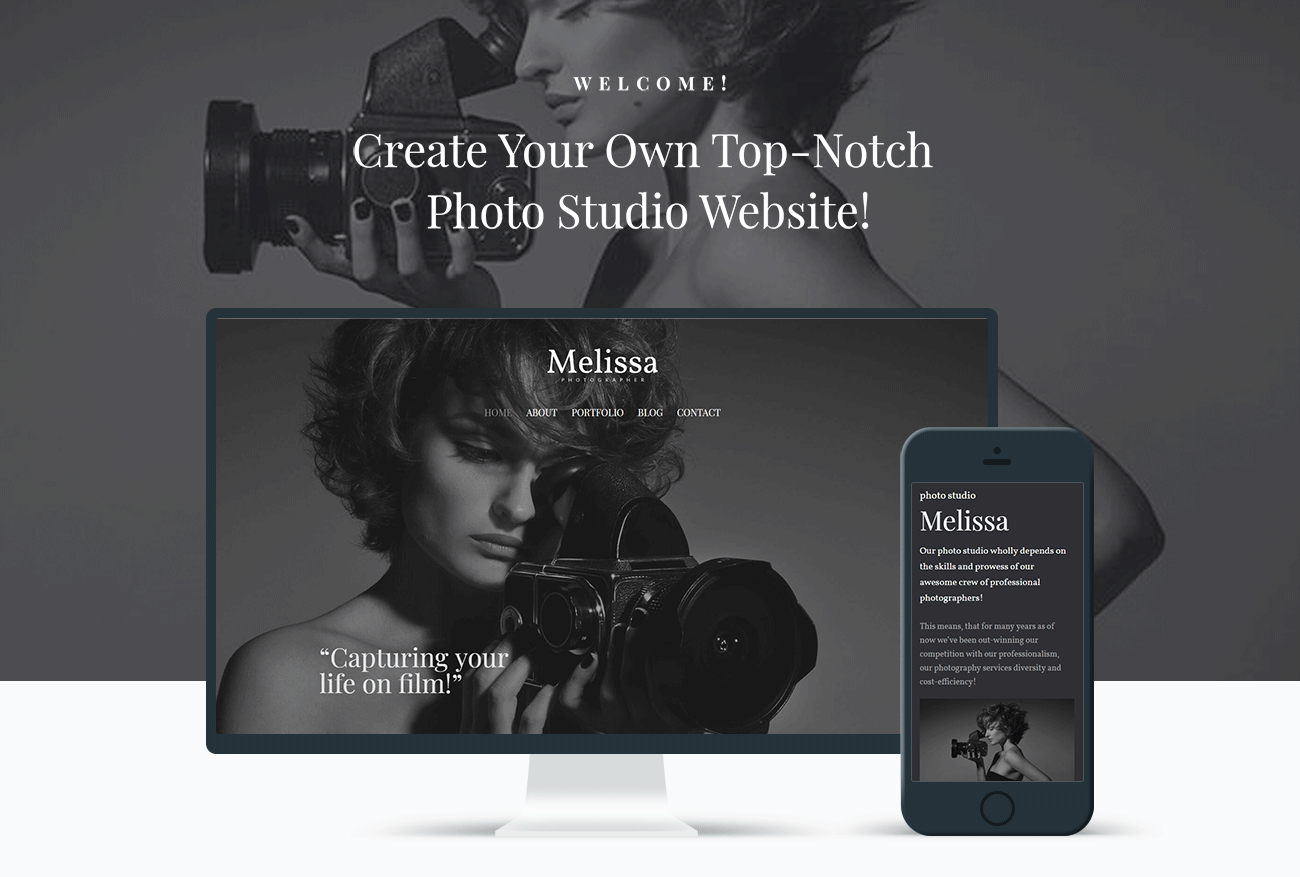 фотография многоцелевая творческая тема wordpress elementor