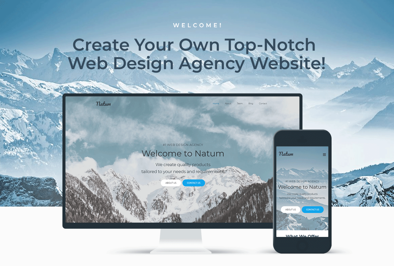 веб-дизайн многофункциональная современная тема wordpress elementor