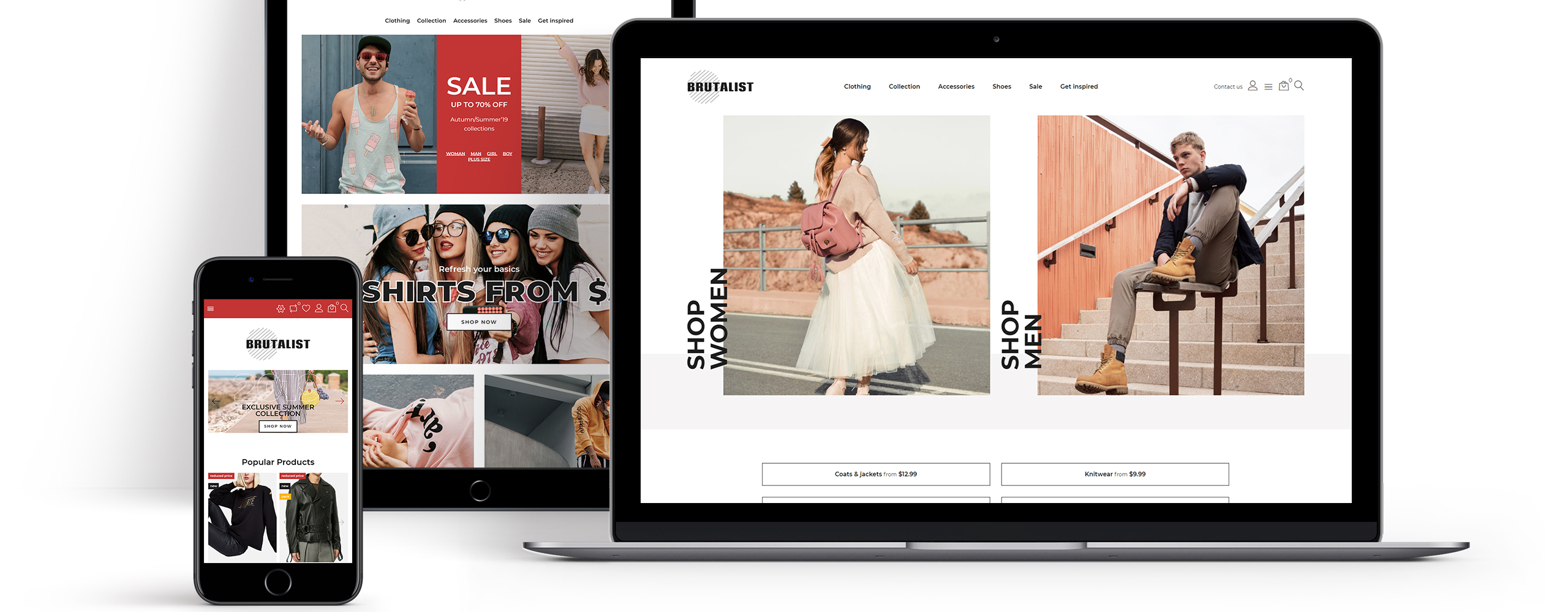 модный магазин bootstrap ecommerce modern prestashop theme