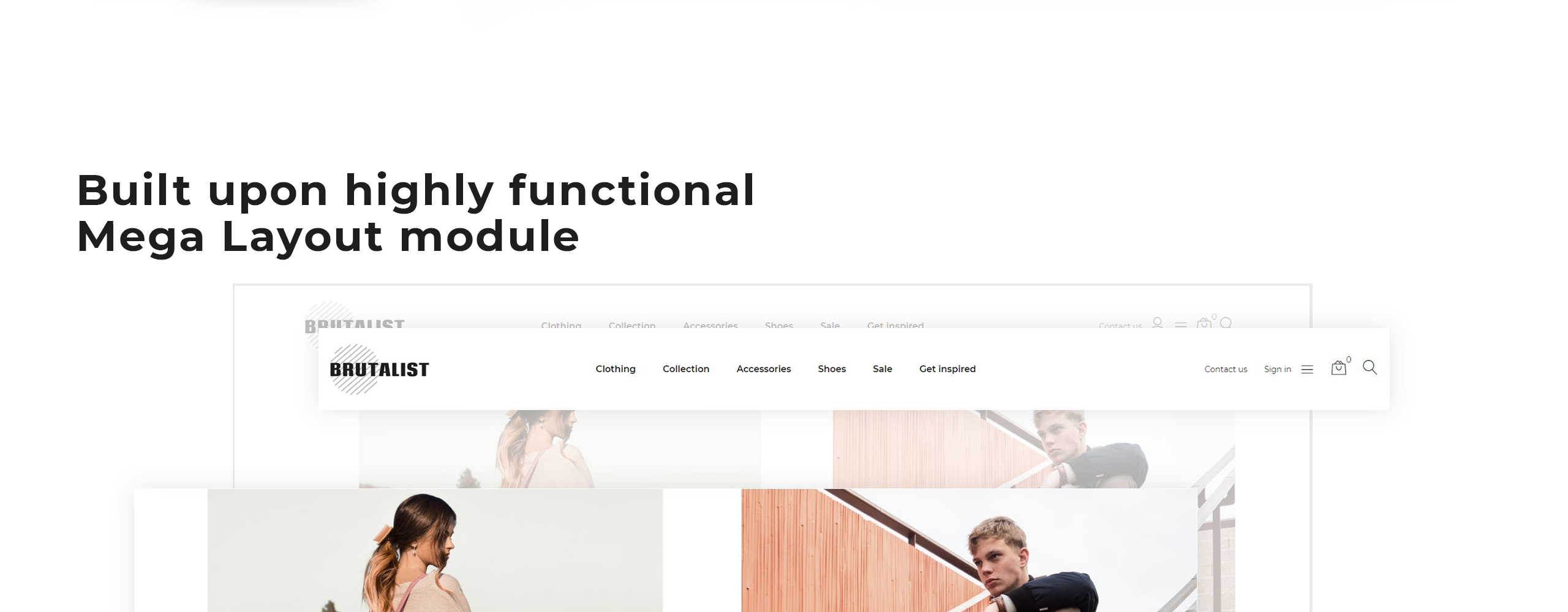 модный магазин bootstrap ecommerce modern prestashop theme
