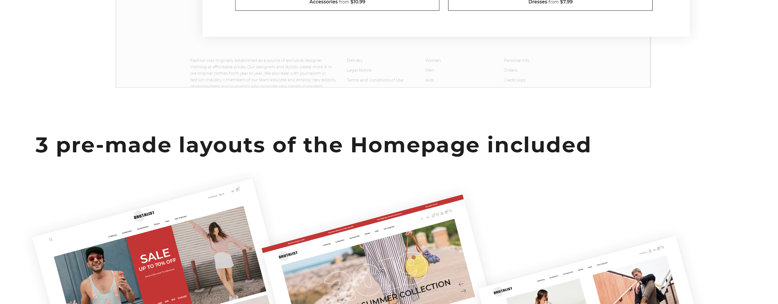 модный магазин bootstrap ecommerce modern prestashop theme