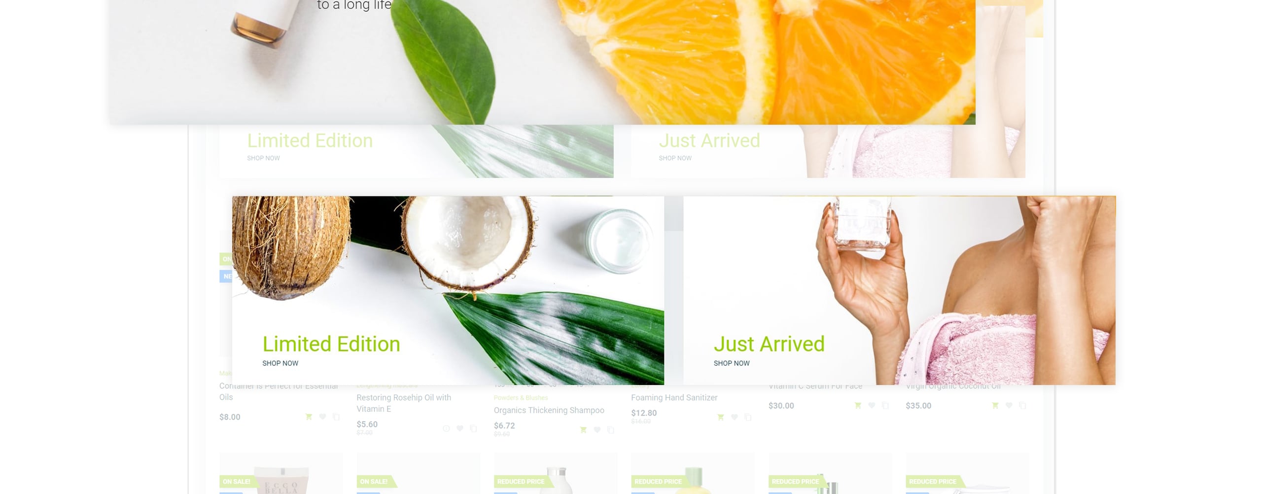 магазин косметических процедур prestashop theme