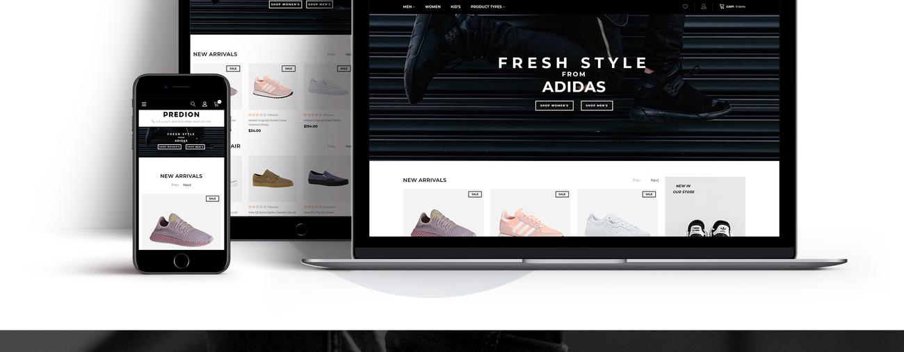 электронная коммерция простой обувной магазин magento тема