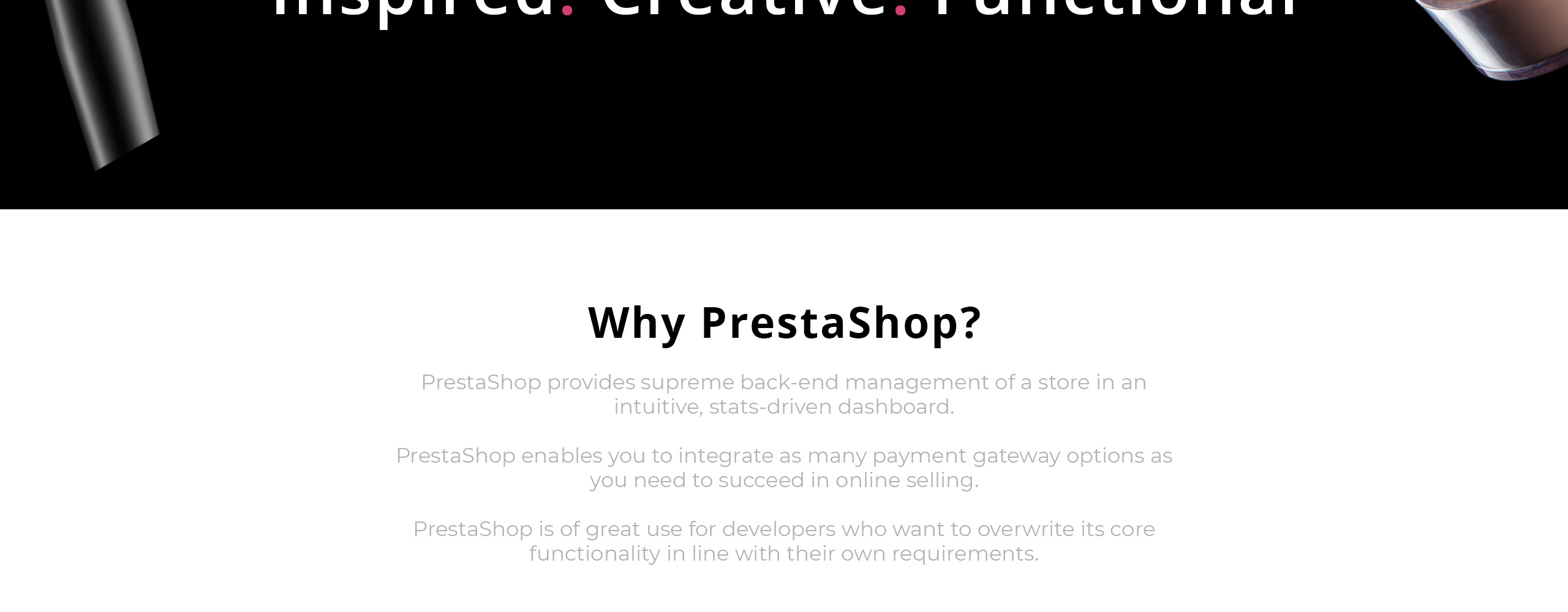 магазин красоты электронная коммерция bootstrap clean prestashop theme