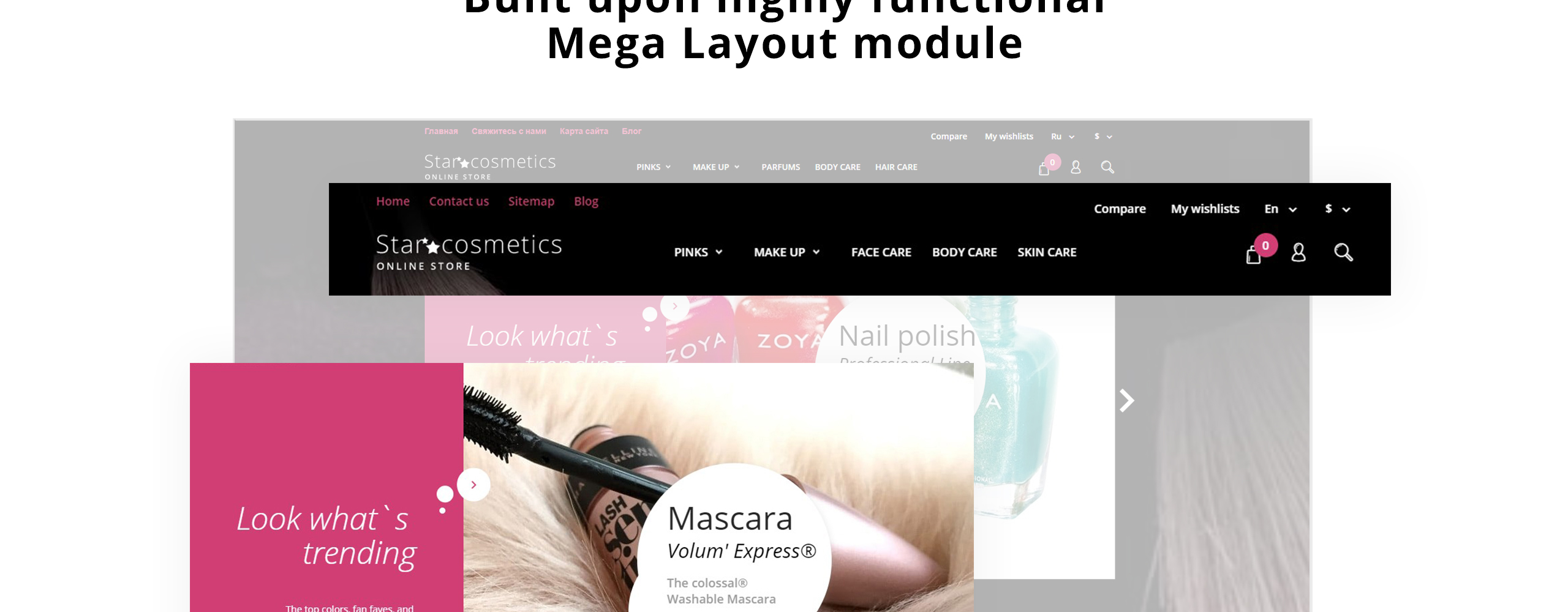 магазин красоты электронная коммерция bootstrap clean prestashop theme