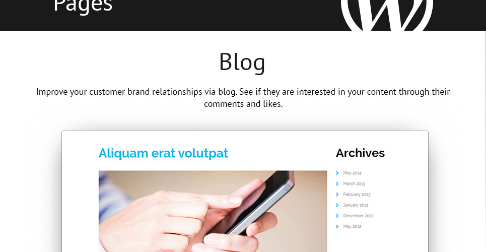 софтверная компания отзывчивая тема wordpress