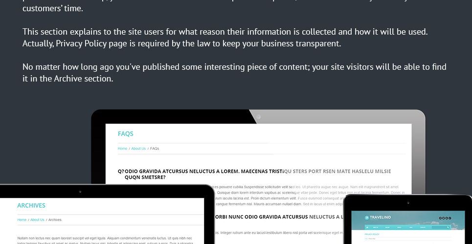 туристическое агентство отзывчивая тема wordpress