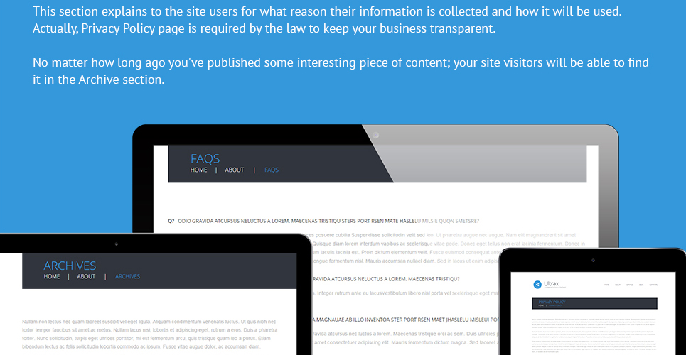 коммуникации wordpress тема