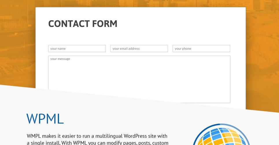 тема wordpress промышленного агентства