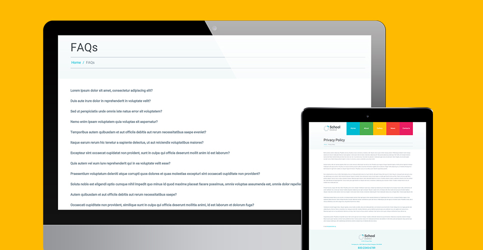 тема wordpress для школьного округа