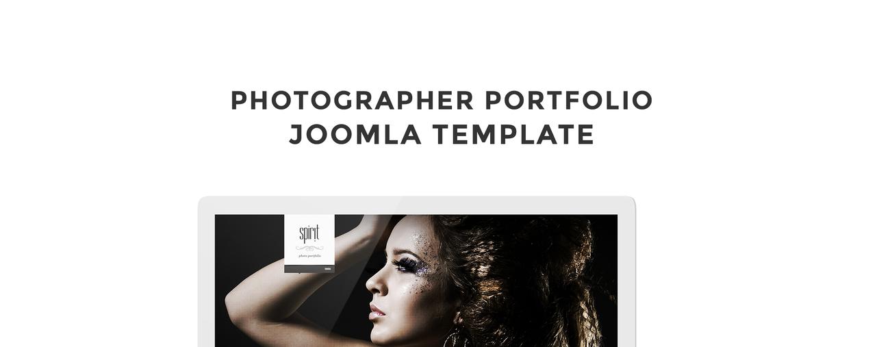 портфолио фотографа элегантный шаблон joomla