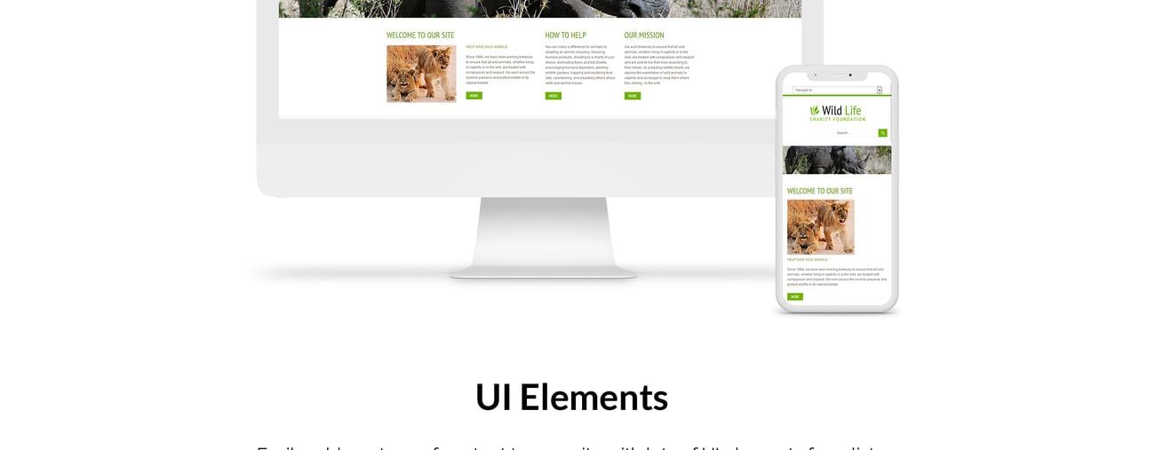 wild life отзывчивый шаблон joomla