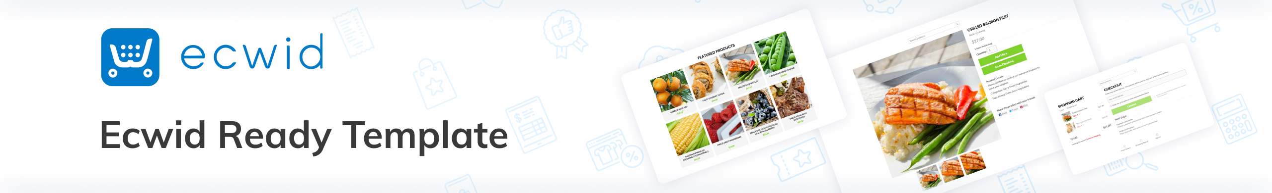 многостраничный классический html шаблон сайта продуктового магазина