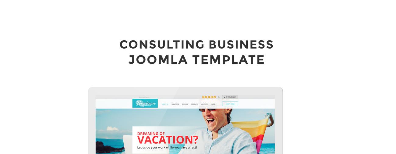консультации по современному шаблону joomla