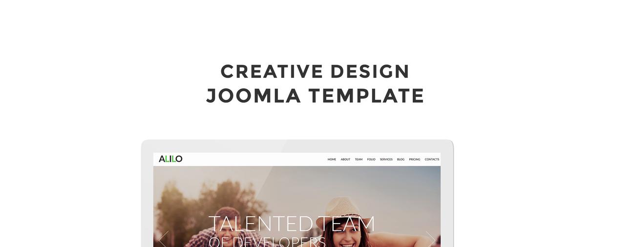 веб-дизайн многостраничный современный шаблон joomla