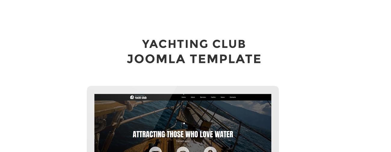 шаблон yachting club joomla