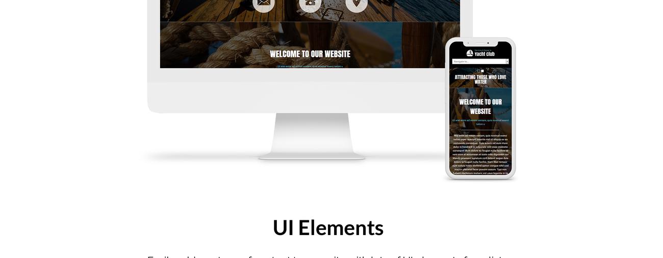 шаблон yachting club joomla