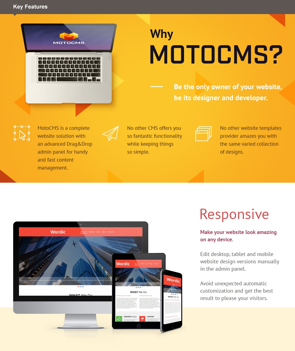 дизайн студия moto cms 3 шаблон